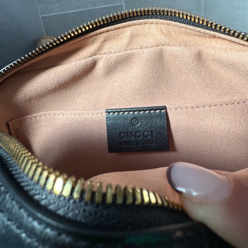 Gucci Ophidia Small Suede & Leather Belt Bag - Picture 7 of 8